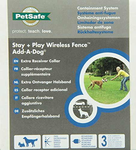 PetSafe® Stay & Play Wireless Fence Receiver Collar Rechargeable PIF19-14011 thumbnail