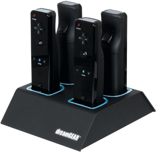 Dreamgear DGWII-3119 Quad Dock for Nintendo Wii thumbnail