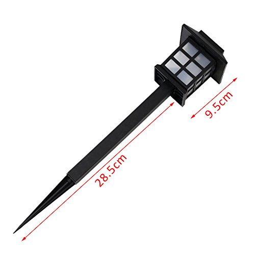 Solar Pathway Lights, NOT HOME® LED Rechargeable Path Landscape Lights for Outdoor Garden Courtyard Lighting-Easy Installation-Weather and Water Resi thumbnail