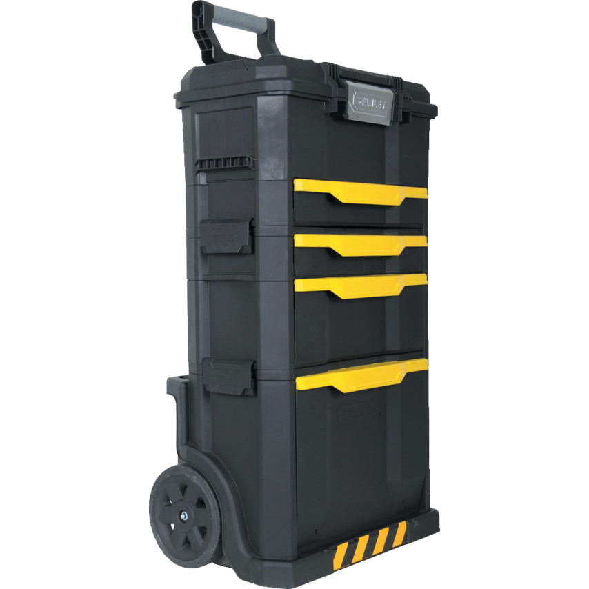 Stanley Rolling Wheeled Workshop Tool Box Stack