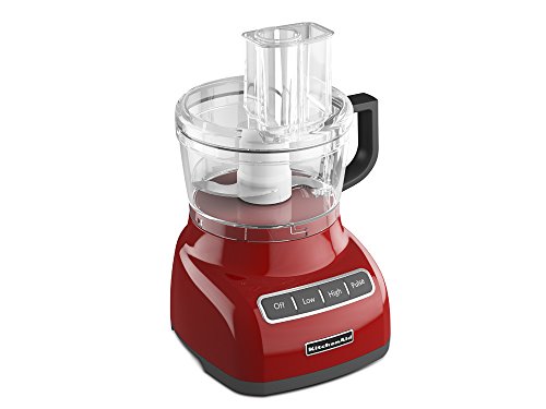 KitchenAid KFP0711ER 7 Cup Food Processor, Empire Red thumbnail
