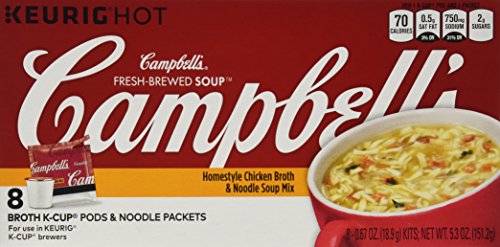 CAMPBELL'S, HOMESTYLE CHICKEN BROTH & NOODLE SOUP MIX
