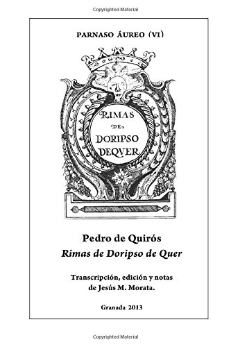 Rimas De Doripso De Quer: Primera Edición Del Manuscrito  Ms. 8994 De La BNE thumbnail