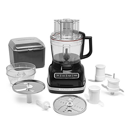 KitchenAid KFP1133OB 11-Cup Food Processor with Exact Slice System - Onyx Black