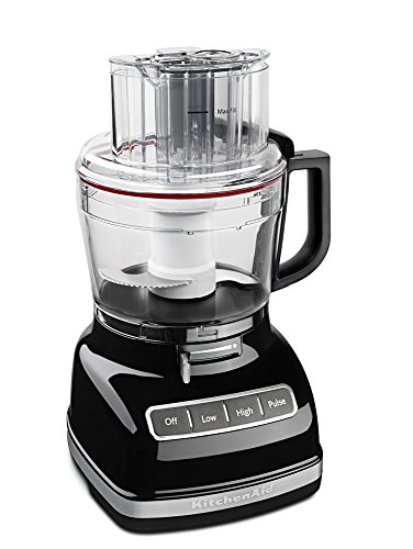 KitchenAid KFP1133OB 11-Cup Food Processor with Exact Slice System - Onyx Black thumbnail