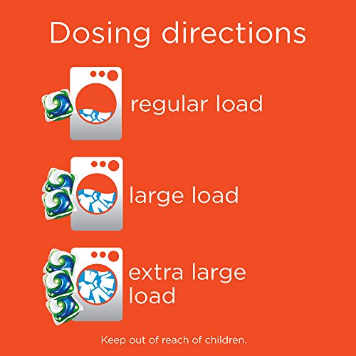 Tide PODS Plus Febreze Odor Defense Laundry Detergent Pacs, Active Fresh Scent, 61 Loads, Designed for Regular and HE Washers thumbnail