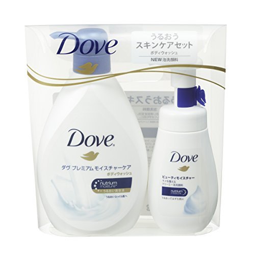 Japan Personal Care - Dove Uruou Skin Care Set (body Wash Pump Trial 400g + Foam Cleanser Pump 160ml) *AF27* by Dove (Dove)