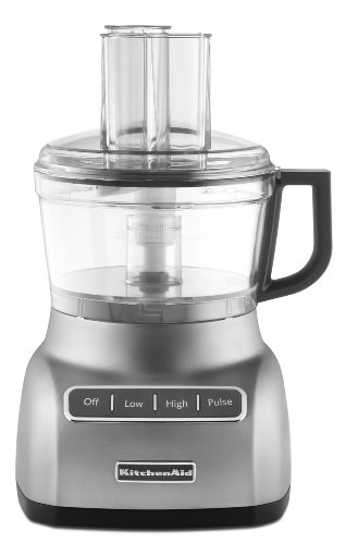 KitchenAid KFP0711CU 7 Cup Food Processor, Contour Silver thumbnail