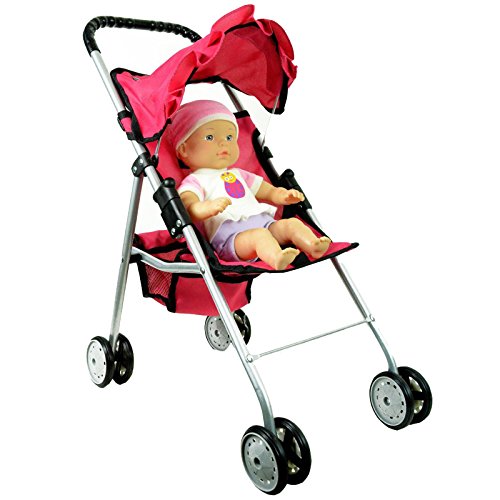 First Doll Stroller for Kids - Pink