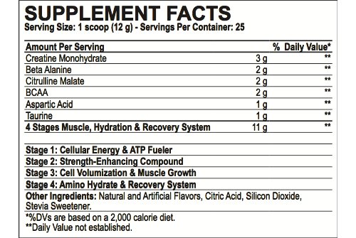 Niyro - Protein, Energy & Amino - Muscle Definition System Stack - Ultra Strong Supplement thumbnail