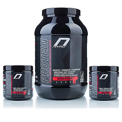 Niyro - Protein, Energy & Amino - Muscle Definition System Stack - Ultra Strong Supplement thumbnail