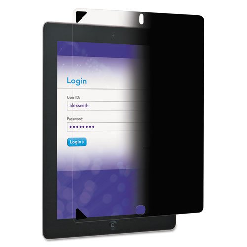 3M - Easy-on Privacy Filter, iPad 2/3rd Gen/4th Gen, Portrait, Black MPF830130 (DMi EA