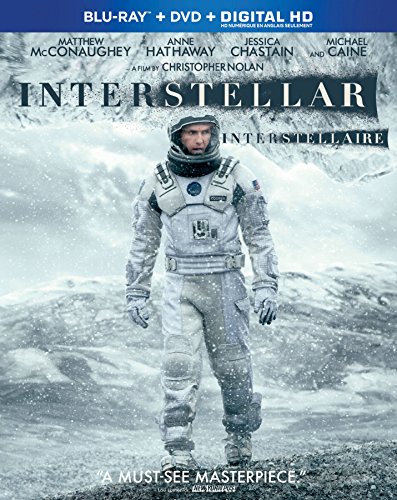 Interstellar [Blu-ray + DVD + Digital HD] (Bilingual)