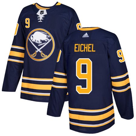 Adidas Buffalo Sabres 9 Jack Eichel Navy Blue Home Authentic Youth Stitched Jersey