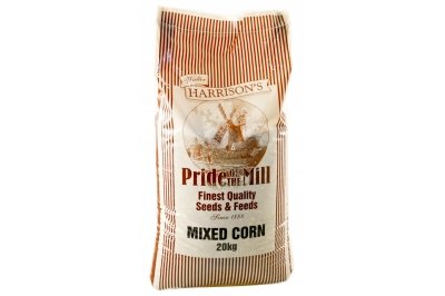 Copdock Mill Mixed Corn, 20kg, Perfect for Keeping Your Hens Satisfied with a Simple Mix of Wheat & Cut Maize