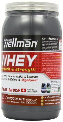 Vitabiotics Optimuscle Ultra Protein Whey Chocolate Powder 900g thumbnail