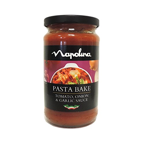 Napolina - Pasta Bake - Tomato, Onion & Garlic Sauce - 445g