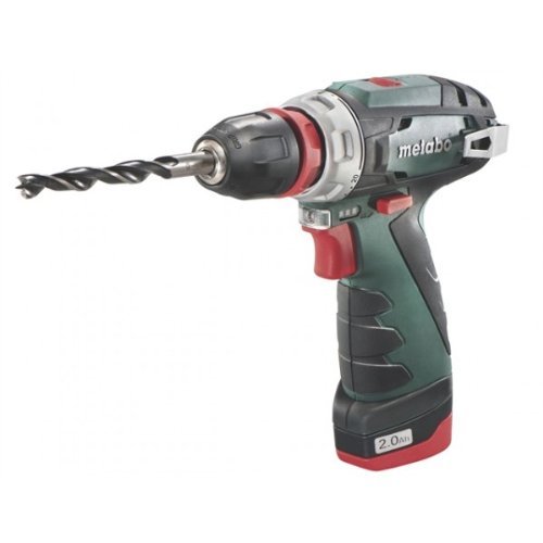 Metabo PowerMaxx BS Quick Basic - Cordless Combi Drills (Lithium-Ion (Li-Ion), Green, Red)