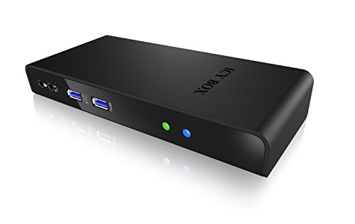 Icy Box IB-DK2241AC Multi Docking Station for Notebooks and PCs USB3 I