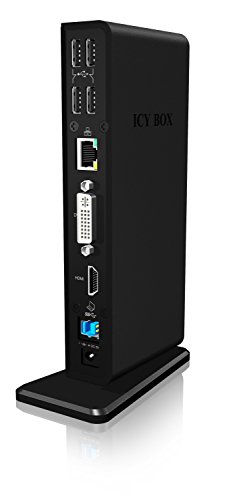 Icy Box IB-DK2241AC Multi Docking Station for Notebooks and PCs USB3 I thumbnail