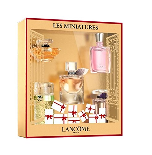 Lancome Les Miniatures Mini Perfumes Gift Set: Miracle, O De Lancome, Tresor, La Vie Est Belle, Tresor Midnight Rose