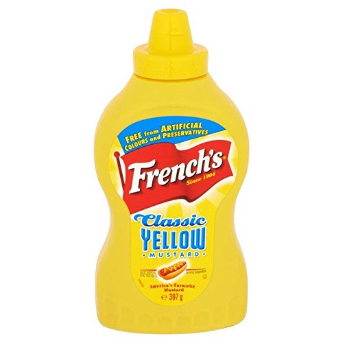 French's Classic Yellow Mustard 397g - Pack of 6