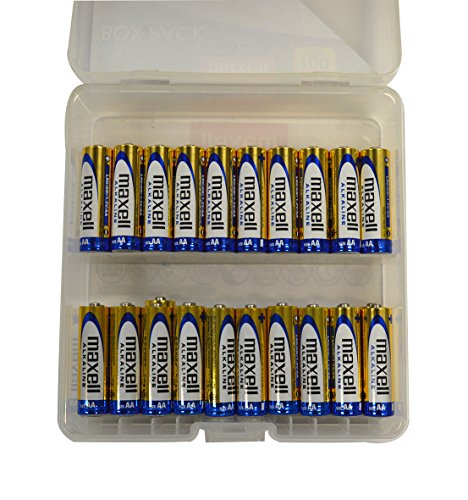 Maxell Alkaline LR6 AA Batteries Box Pack (100 Pack)
