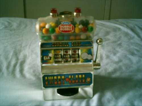 Fruit Machine Gumball Bank America's Original Dubble Bubble Sweet Slots Gumball Dispenser 1997 / 1998
