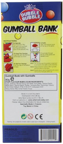 Dubble Bubble 9-inch Gumball Machine(Pack of 3) thumbnail
