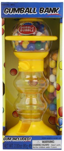 Dubble Bubble 9-inch Gumball Machine(Pack of 3) thumbnail