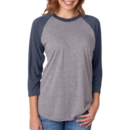 Next Level Nl 6051 3/4 Sleeve Raglan Tee