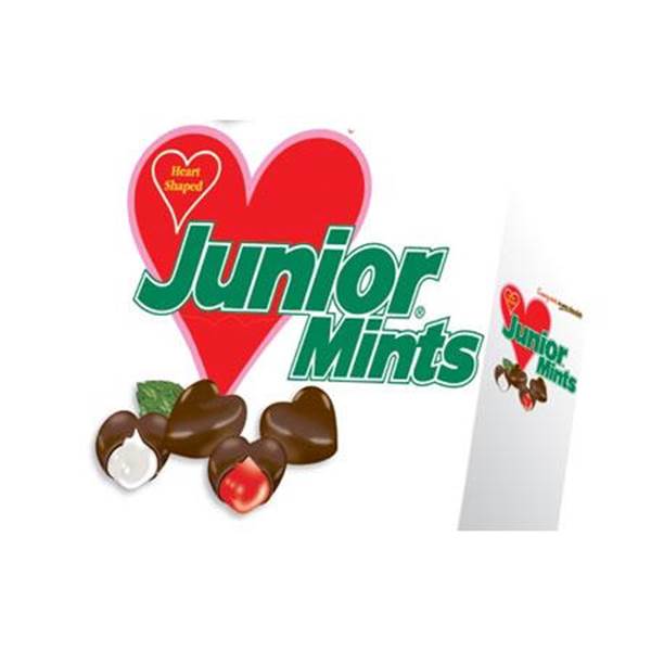 Junior Mints Valentine Hearts Candy Box, Sold by at Home