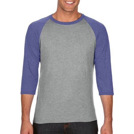 Anvil an 6755 Triblnd 3/4 Raglan Tee