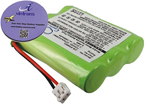 Vintrons (TM) Bundle - 1500mAh Replacement Battery for at&T 1128, MG2463, V2600, + Vintrons Coaster
