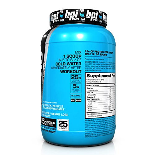 BPI Sports Whey-HD Ultra Premium Whey Protein Powder, Granola Crunch, 2 Pound