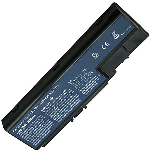 Bay Valley Parts®New Laptop Battery for Acer Aspire 5220 5230 5235 5300 5310 5315 5320 5330 5520 5530 5530G 5535 5710 5710G Li-ion 6Cell 10.8v 5200mA