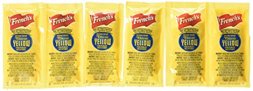 French's Classic Yellow Mustard Packets - Case of 500 thumbnail