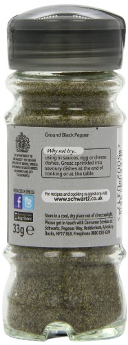 Schwartz Black Pepper Ground 33 G (Pack of 6) thumbnail