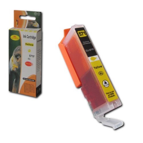 ESMOnline Multipack - 6 Compatible XL Printer Ink Cartridges for Canon Pixma MG 7700 7750 7751 7752 7753 Replacement 1 X Back PGI-570BK XL / 1 X CLI-5 thumbnail
