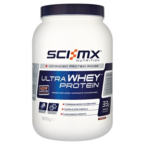 Sci-MX Nutrition 100%  Ultra Whey Protein Chocolate, 908g