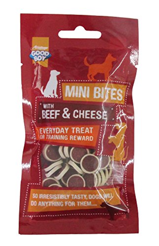 Good Boy Beef & Cheese Bites 70g (Pack of 12)
