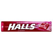 Halls candy cherry sugar free
