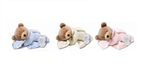 Prince Lionheart Original Slumber Bear with Silkie Blanket - Pink thumbnail