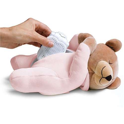 Prince Lionheart Original Slumber Bear with Silkie Blanket - Pink thumbnail