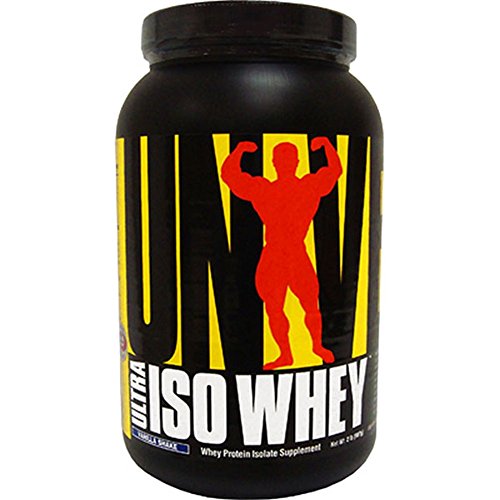 Universal Nutrition ULTRA ISO WHEY Protein Isolate Shake BCAA Glutamine Zero Carbs! (909g, Chocolate Shake) thumbnail