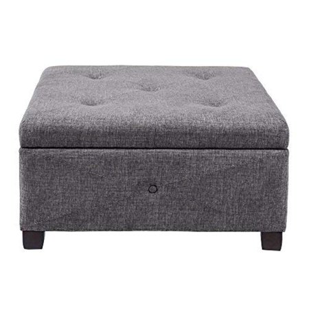 Gracie Mills FPF18-0255 Aspen Button Tufted Storage Ottoman