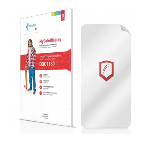 3x Vikuiti MySafeDisplay DQCT130 Screen Protector for AgfaPhoto AF 5075 (hard-coated, Dirt-repellent, Very Simple Assembly, Accurately Fitting) thumbnail