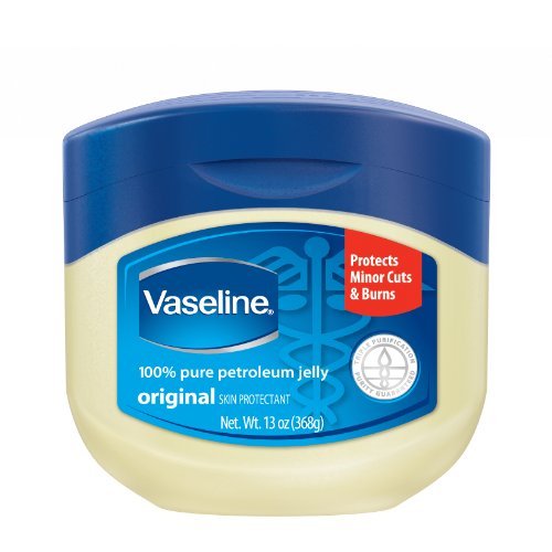 Vaseline 100% Pure Petroleum Jelly, 13Ounce Jars (Pack of 3)