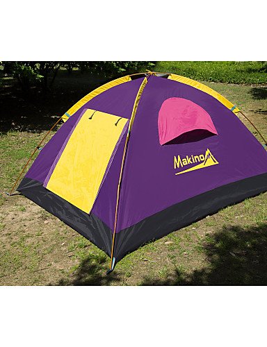 &P Makino Outdoor Camping Tent 0049 , Purple thumbnail