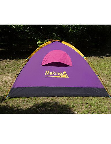 &P Makino Outdoor Camping Tent 0049 , Purple thumbnail